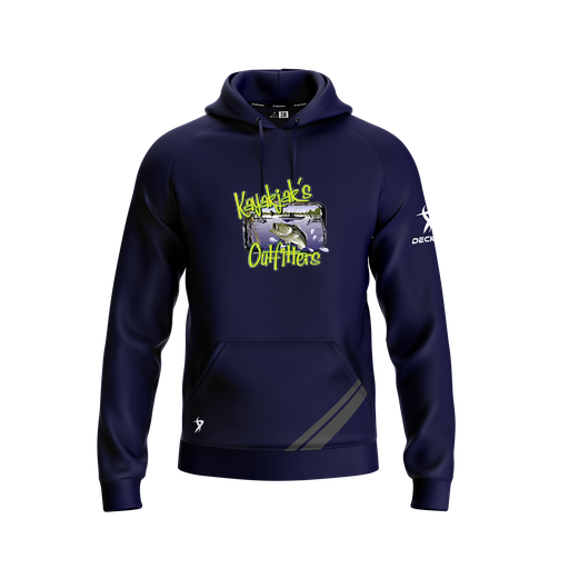 [FOLHSMNV-YXS-LOGO1] Decker Summit Hoodie (Youth XS, Navy, Logo 1)