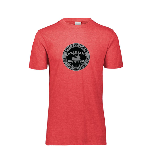 [FTSCUBRD-AS-LOGO2] Decker Men's Tri-Blend T-Shirt - Short Sleeve (Adult S, Red, Logo 2)