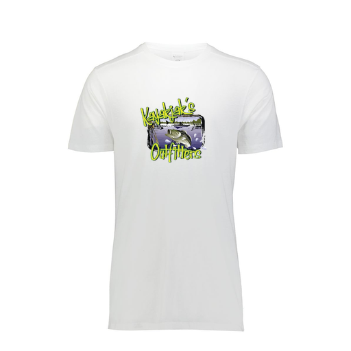 [FTSCUBWH-YS-LOGO1] Decker Youth Tri-Blend T-Shirt - Short Sleeve (Youth S, White, Logo 1)