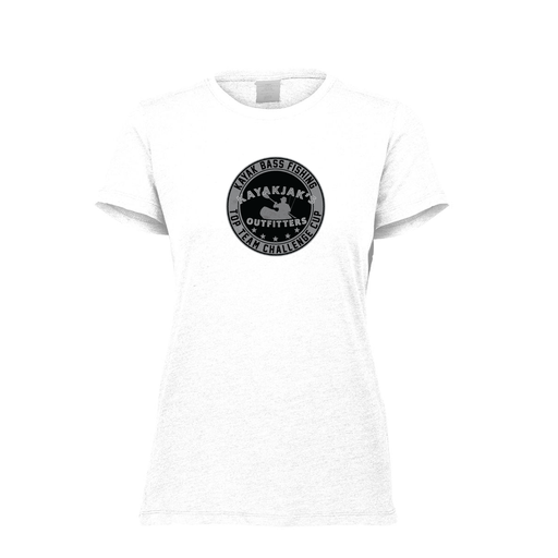 [FTSCUBWH-FAXS-LOGO2] Decker Women's Tri-Blend T-Shirt - Short Sleeve (Female Adult XS, White, Logo 2)