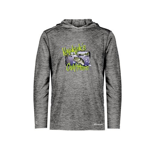 [FOLHCGBK-AS-LOGO1] Decker Men's Charge Hoodie (Adult S, Black, Logo 1)