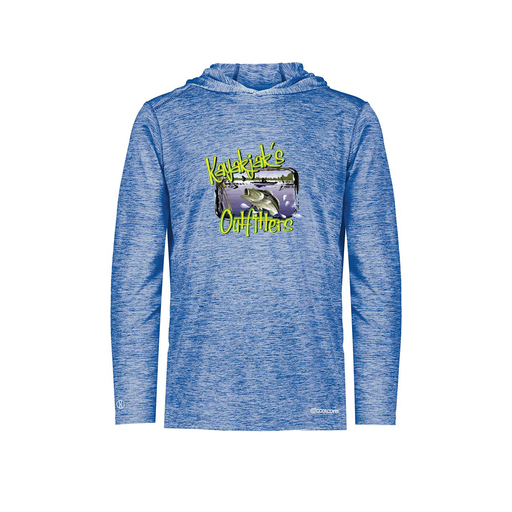 [FOLHCGRY-AS-LOGO1] Decker Men's Charge Hoodie (Adult S, Royal, Logo 1)