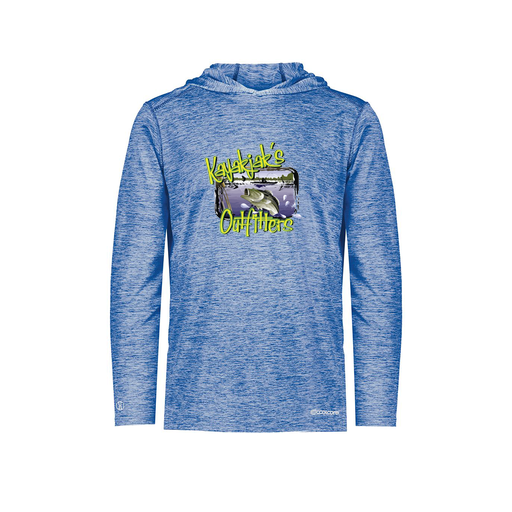 [FOLHCGRY-YS-LOGO1] Decker Youth Charge Hoodie (Youth S, Royal, Logo 1)